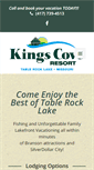 Mobile Screenshot of kingscoveresort.com